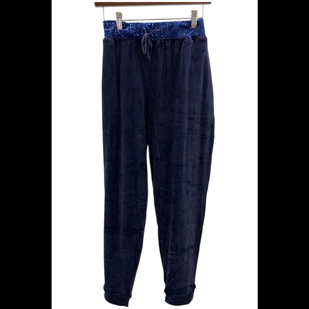 Comfort Code Women's Plush Velour PullOn Jogger Pant Blue - Regular